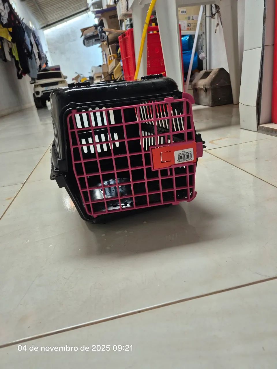 Caixa de transporte pet PEQUENA