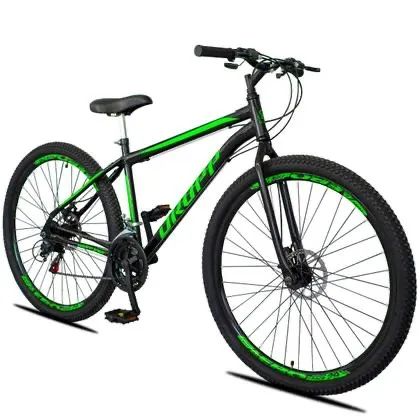 Bicicleta 29 Dropp Sport Aço 21 Marchas Freio a Disco