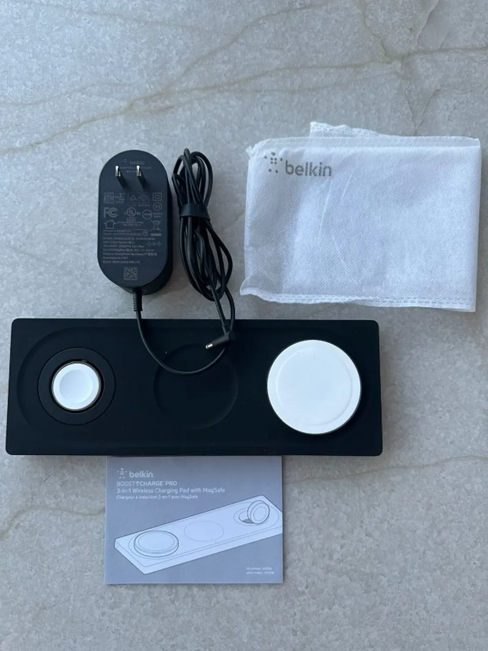 Carregador Portatil Belkin Boost Charge Pro 3 Em 1