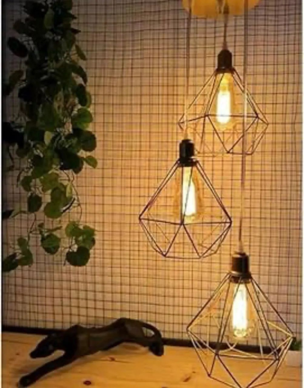 Lustres Pendentes Modernos com Design Geométrico
