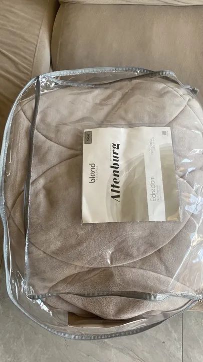 Edredom Althenburg blend elegance antique deco casal - plush premium 