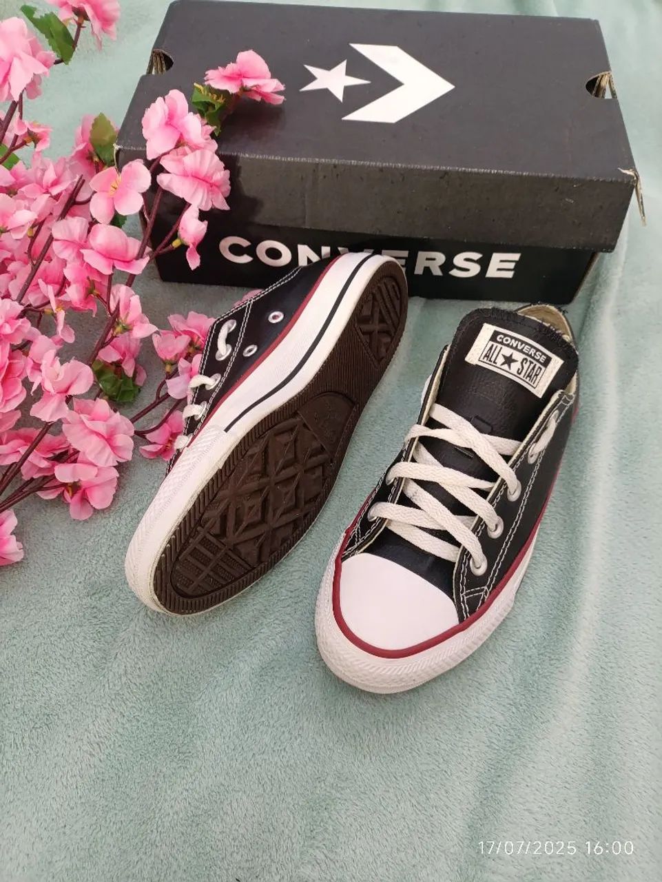 Palmilha Tamanho Tenis All Star Converse All Star Preto Original