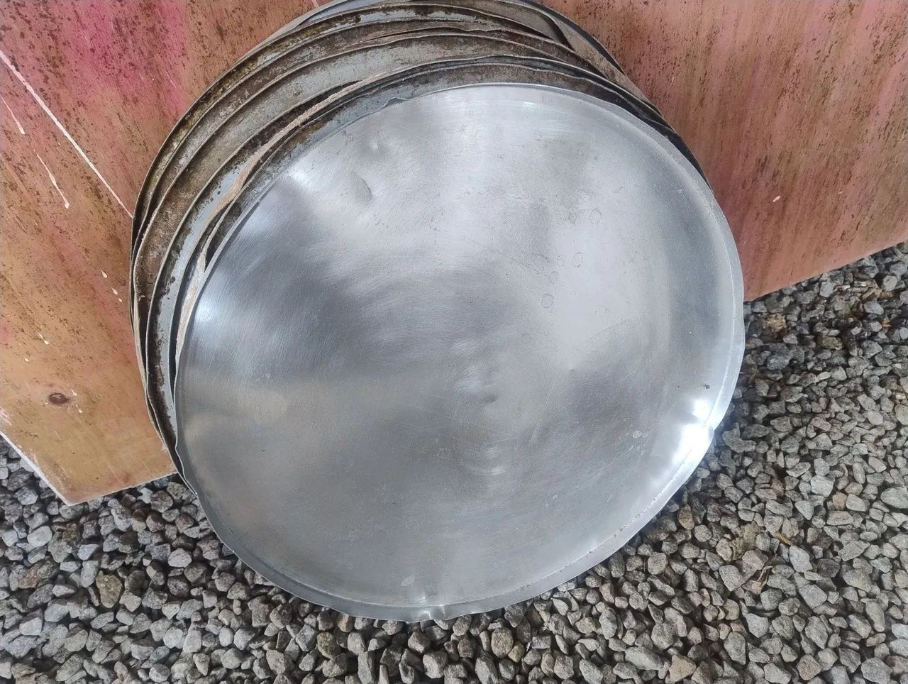 Formas em alumínio... 40,00 cada...