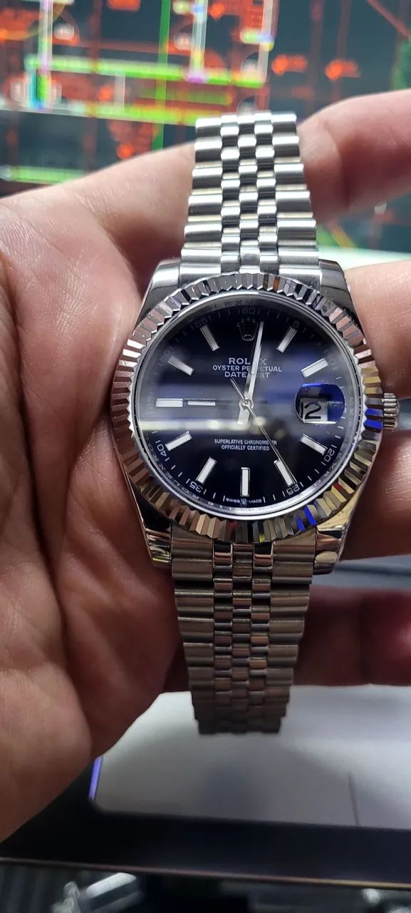 Relógio Rolex Datejust Base ETA 