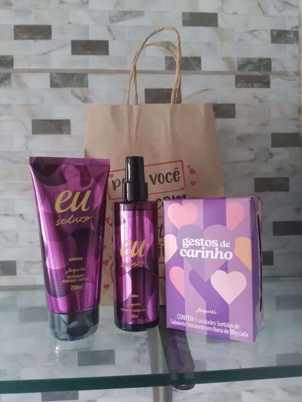 Kit de beleza Eu seduzo Jequiti