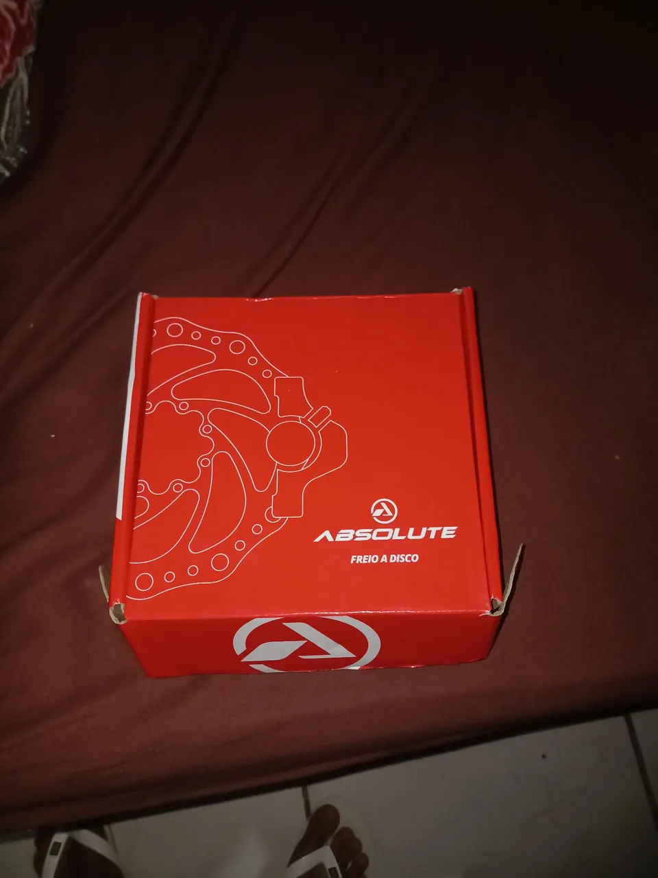 Freio a Disco Absolute, só está sem as pastilhas, preço negociável