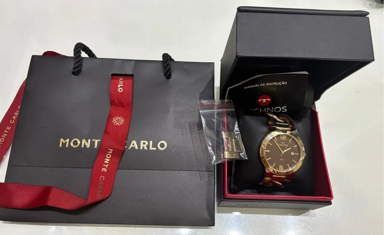 Relógio Technos Feminino Com Pulseira De Elos Mista De Aço E Acetato 2115TUT/1M - Foto 2