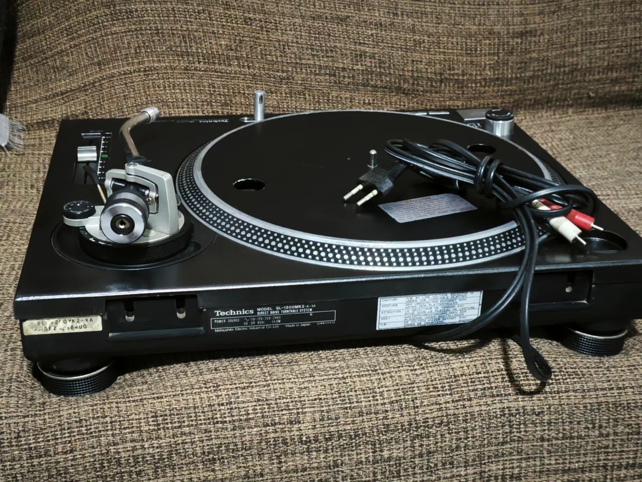 Toca Discos Technics SL1200 funcionado Normal! - Foto 4