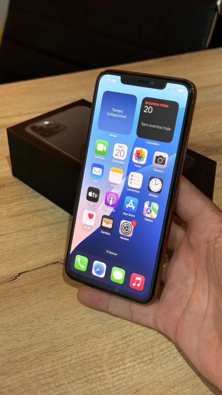 iPhone 11 Pro Max 64GB Gold - Bateria 100% (Nova)! Loja física! 3