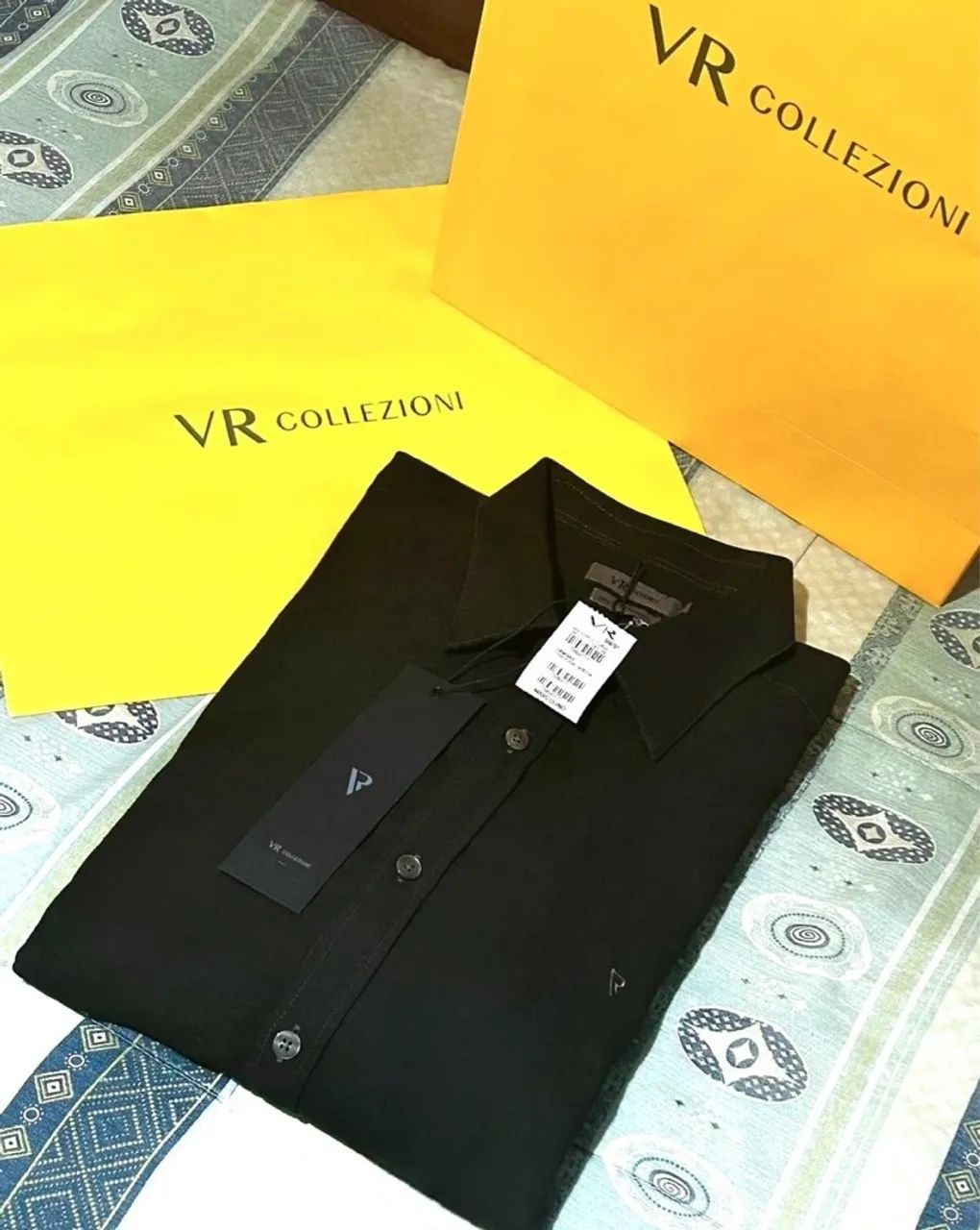Camisa Social VR Collezioni. Nova, cor Preto. - Foto 2