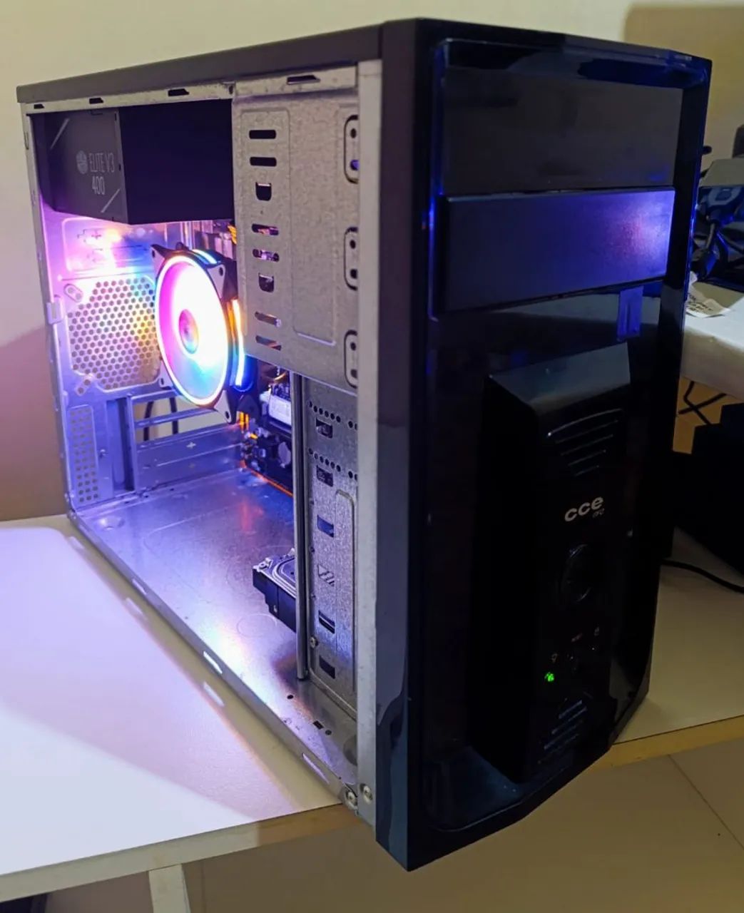 PC GAMER SLEEPER RYZEN 5 5600G + PERIFERICOS VENDO OU TROCO LEIA - Foto 5