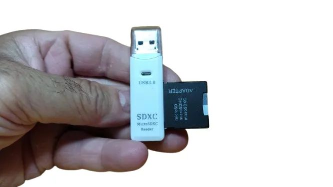 Leitor De Cartão Usb 3.0 Adaptador Micro Sd  - Foto 4