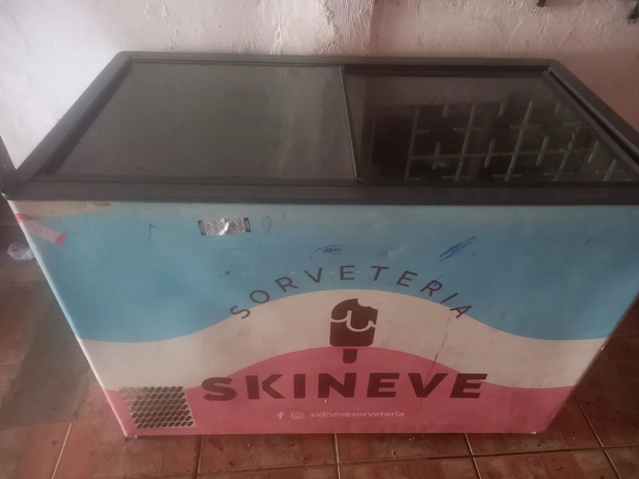 Freezer Horizontal para Sorvetes