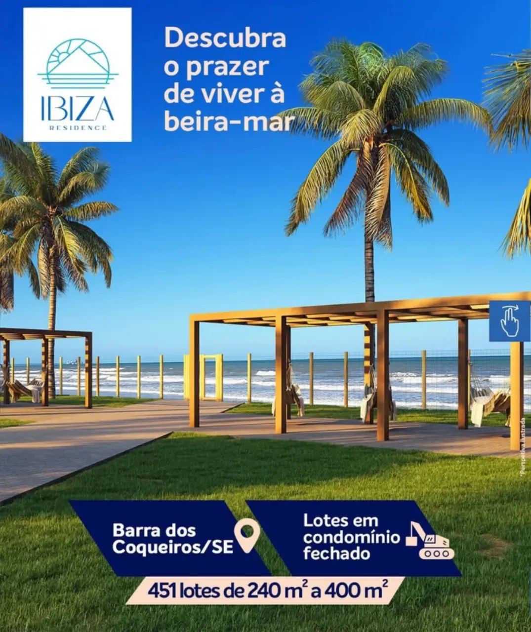 Terreno no Ibiza Residence -~ Barra dos Coqueiros 