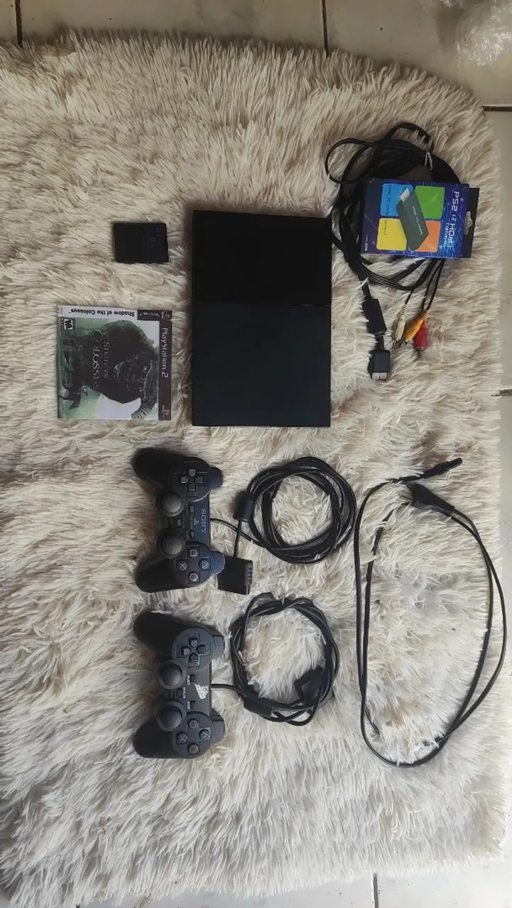 Playstation 2 completo com jogos