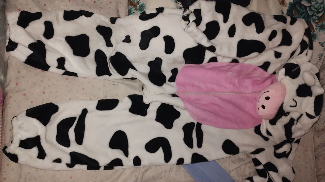 Macacão de vaca para bebê