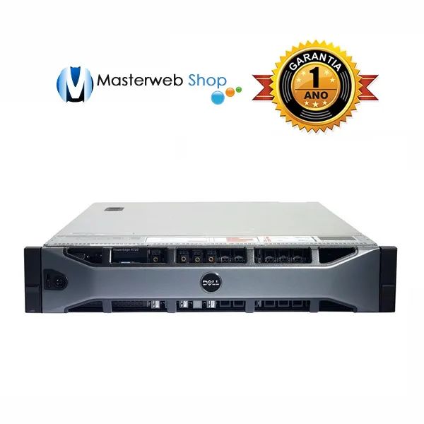 Servidor Dell R720 - 2x Octa Core - 128GB - 3.6TB de HD SAS