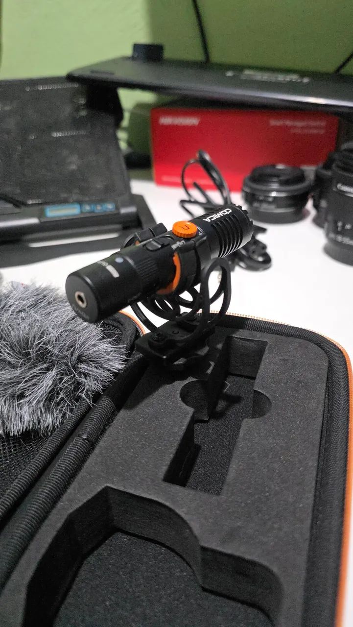 Microfone Shotgun Comica VM10 - Foto 3