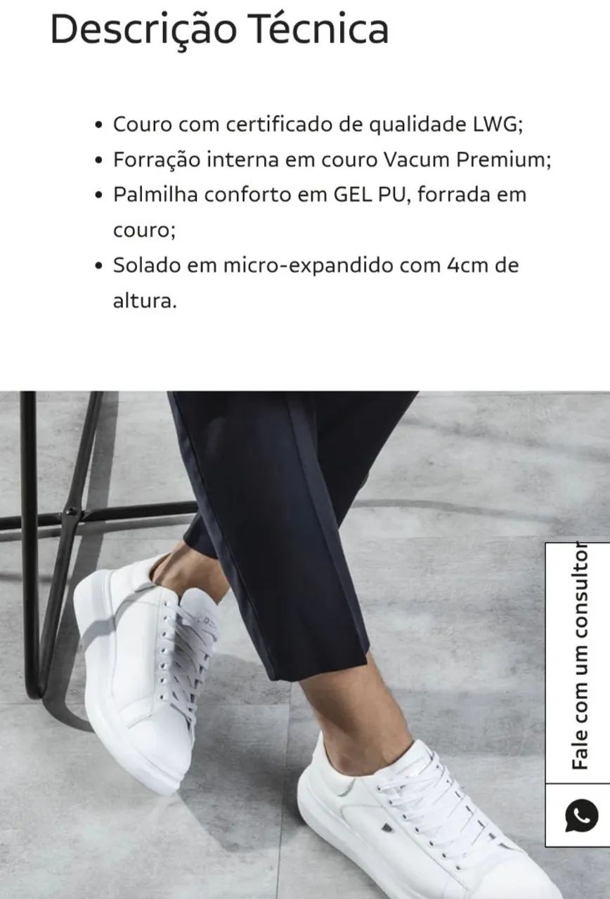 Tênis Reize RS3 All White  - Foto 3