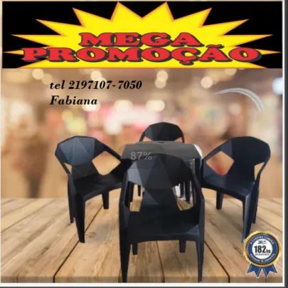 Mesa com poltronas 3D