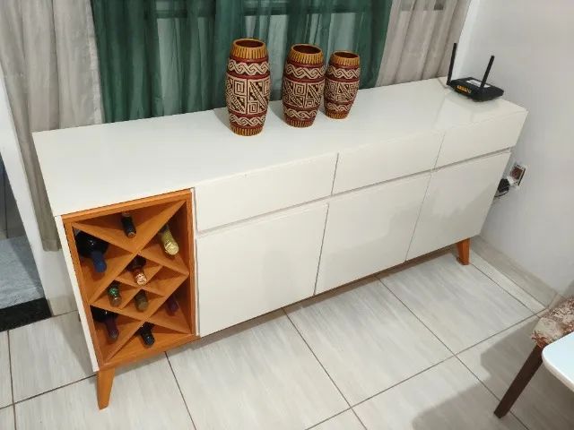 Balcão Buffet Passion Off White. - Foto 3