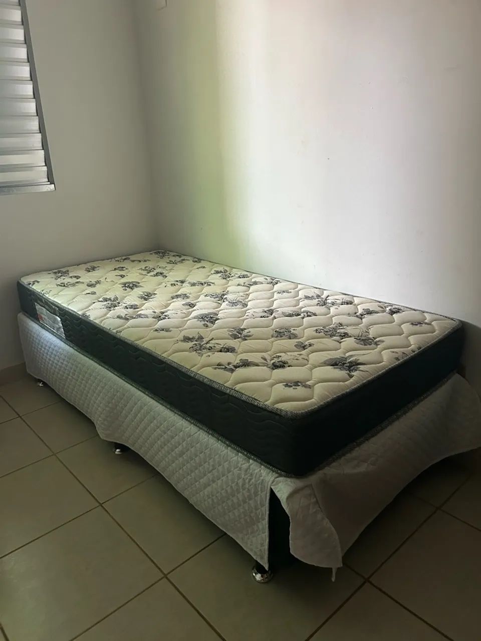 Cama box solteiro ortobom