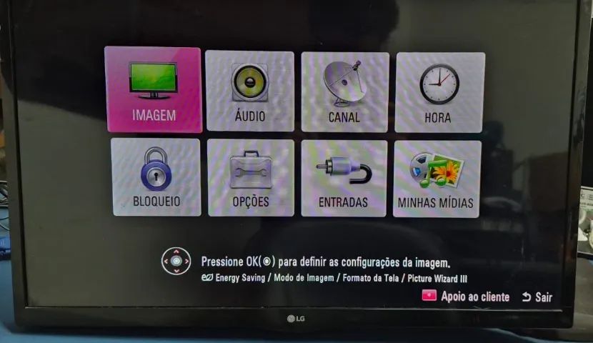 TV LG 27,5 polegadas Modelo 28LF710B-P