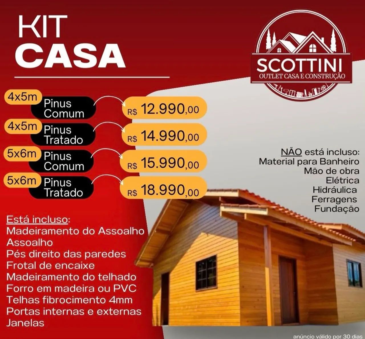 PROMOÇÃO IMPERDÍVEL KIT CASA 