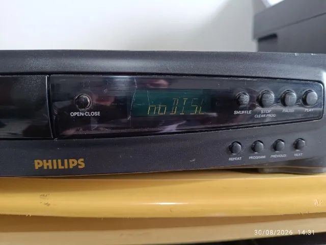 CD Player Philips CD 165 (não lê cd)  - Foto 3
