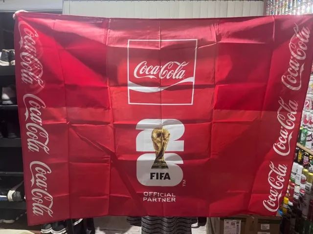 colecao coca cola Bone bandeira copo - Foto 3