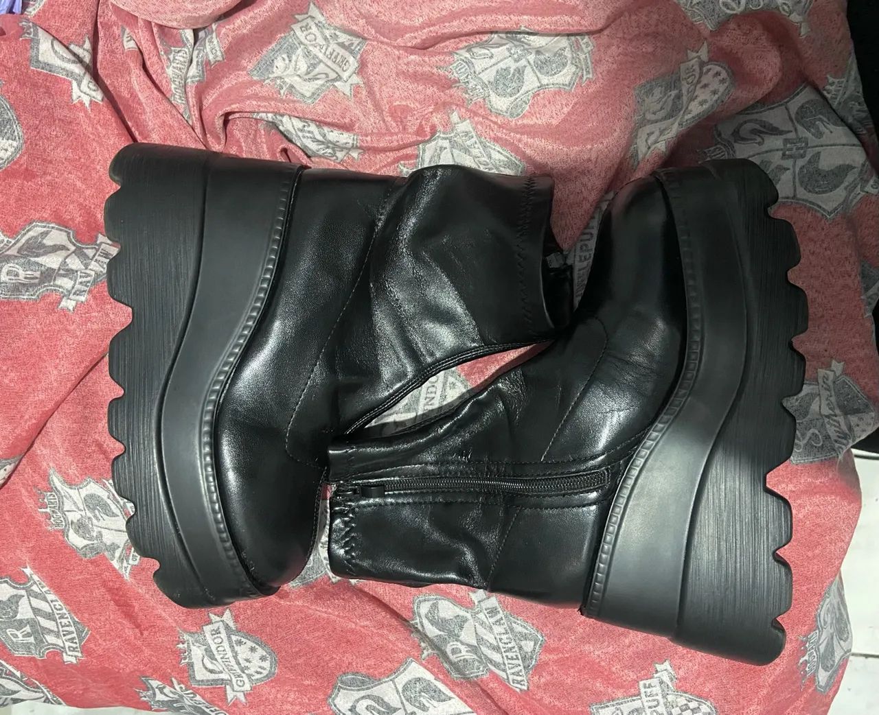 Bota Shein Romwe plataforma 34 - Foto 2