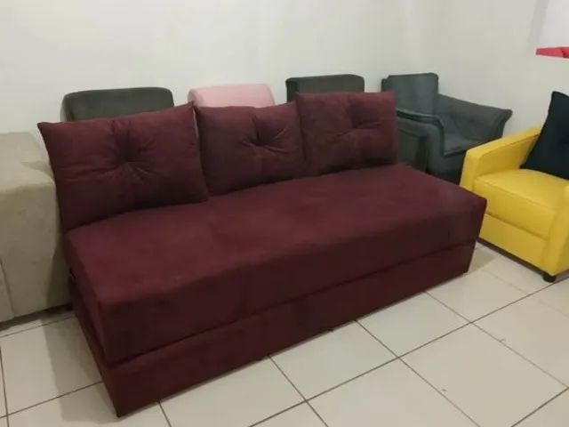 sofa cama novo direto da fabrica - Foto 5