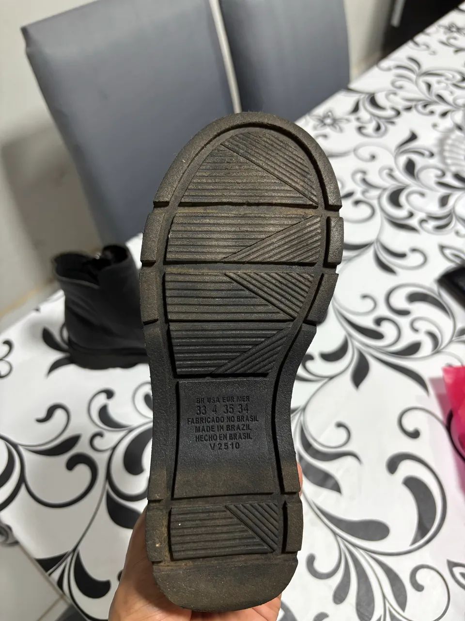 Bota feminina infantil  - Foto 3