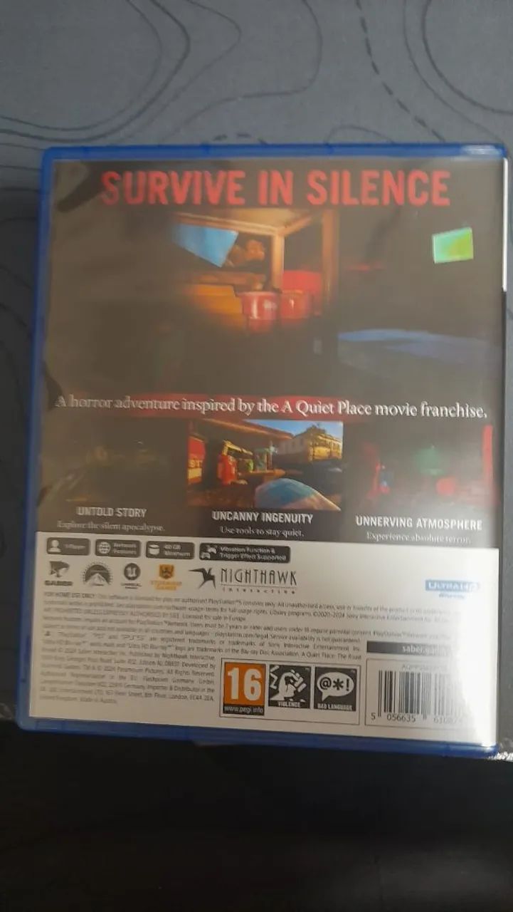 Jogo A Quiet Place Ps5 Seminovo - Foto 2