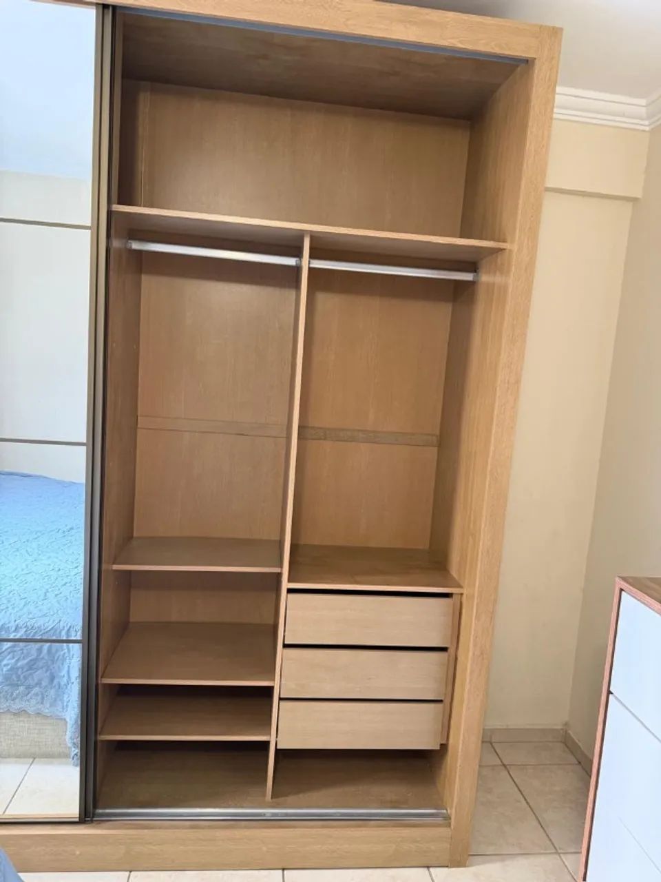 Guarda Roupa de Casal em MDF - Foto 3