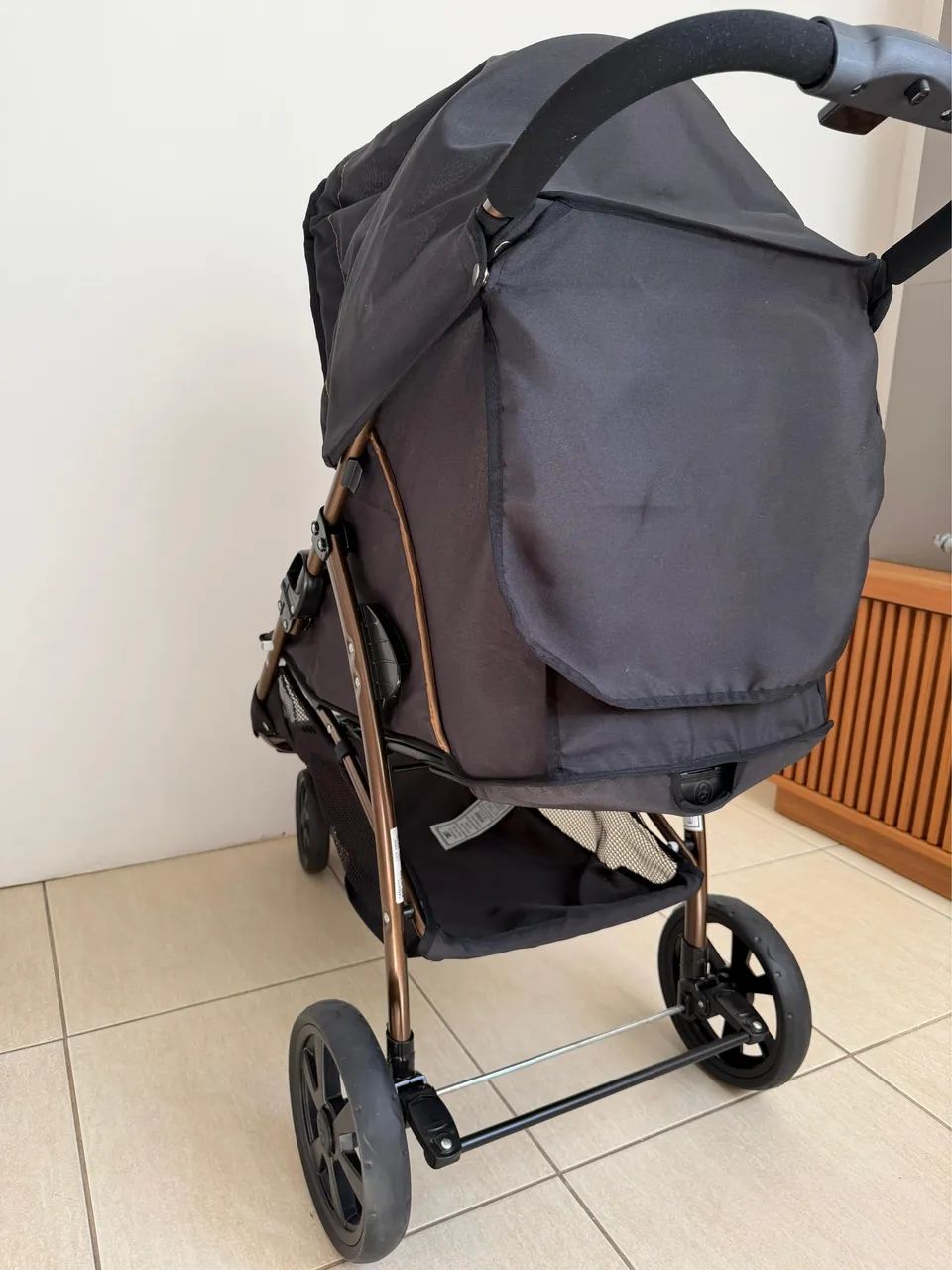 Carrinho de bebê e bebê conforto Galzerano - Foto 5