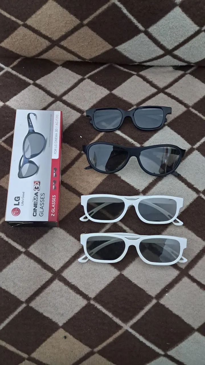 Kit óculos 3D passivo LG - Foto 2