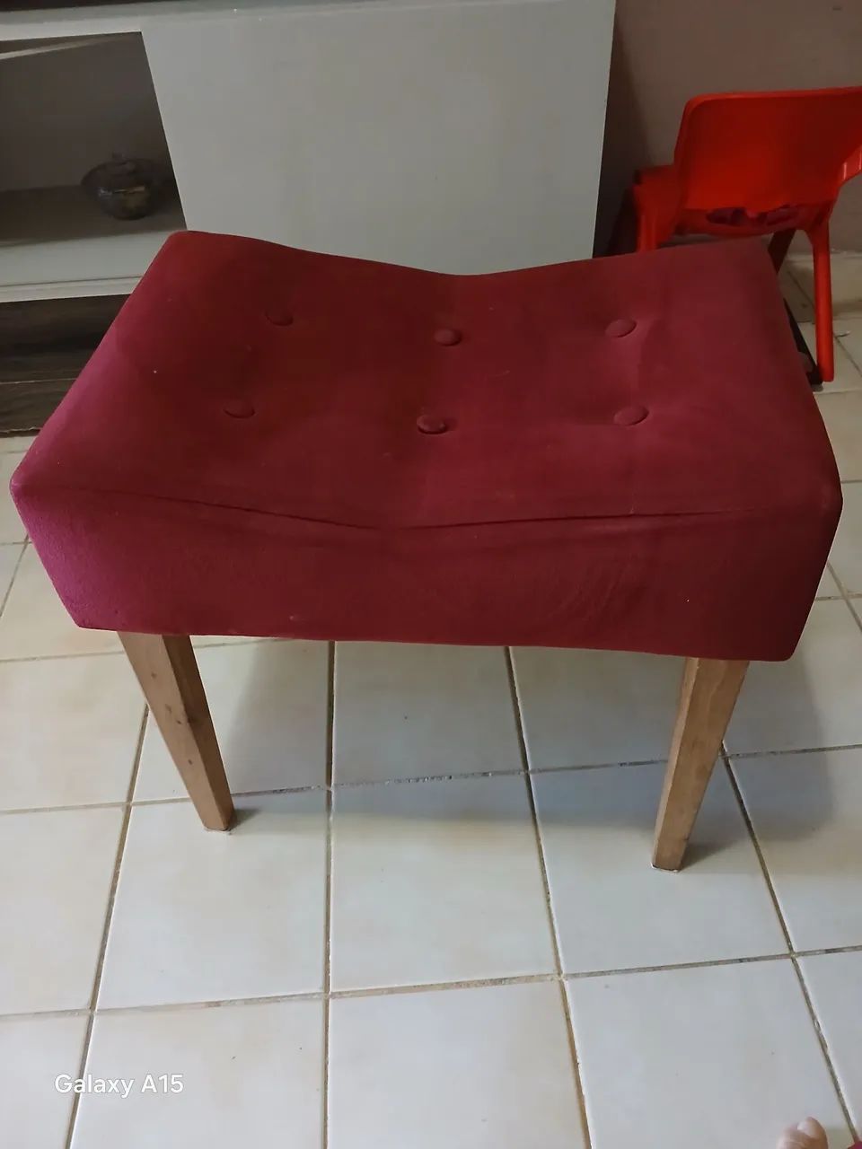 Puf estilo banco estofados  - Foto 2