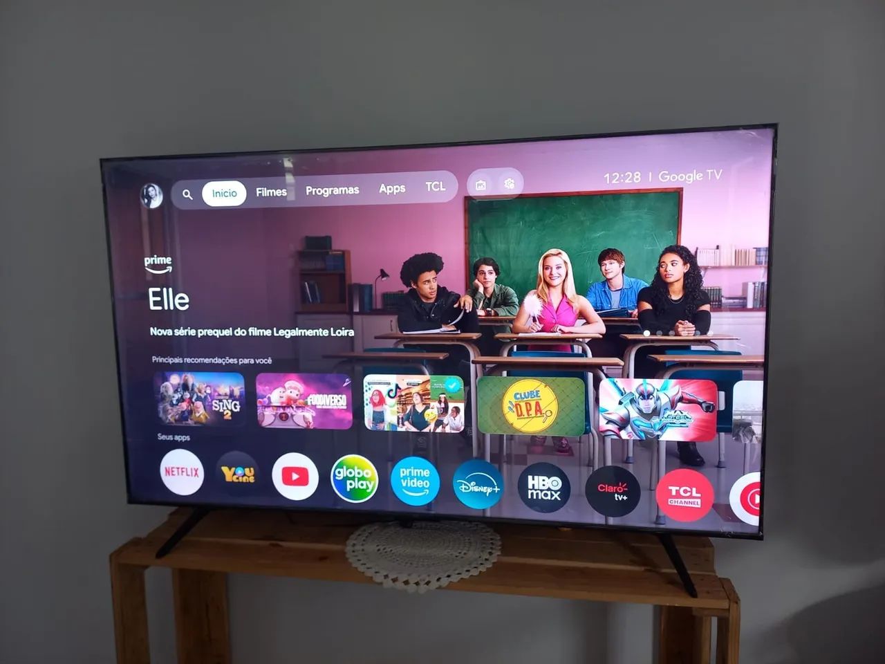 Vendo TV TCL QLED 65 polegadas 