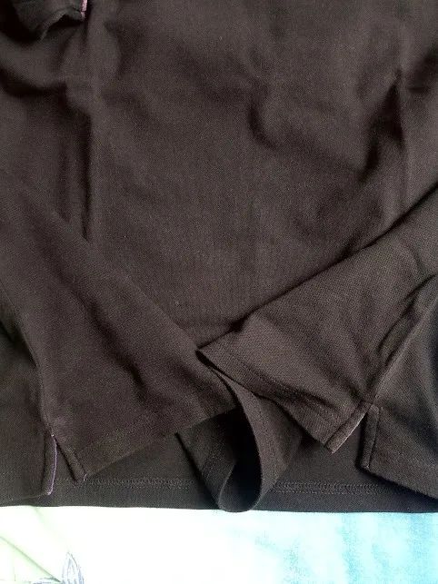 Camisa Polo Masculina Preta - Foto 4