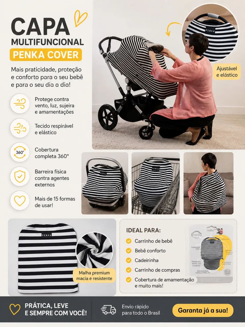 Vendo capa multifuncional Penka