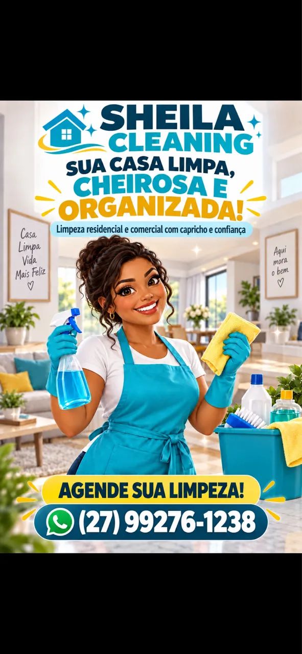 Sheila Cleaning ? Limpeza Residencial e Comercial