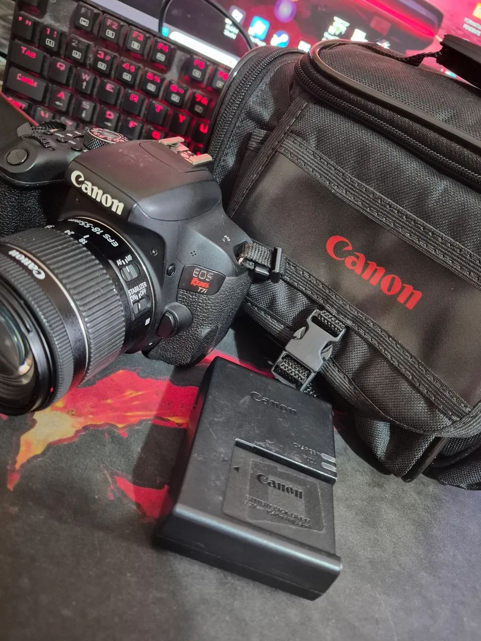 Canon Eos T7i + Lente 18-55mm - Foto 4