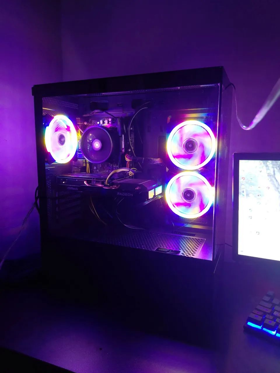 Placa Mãe b450mph Biostar ddr4,m-ATX. - Foto 3