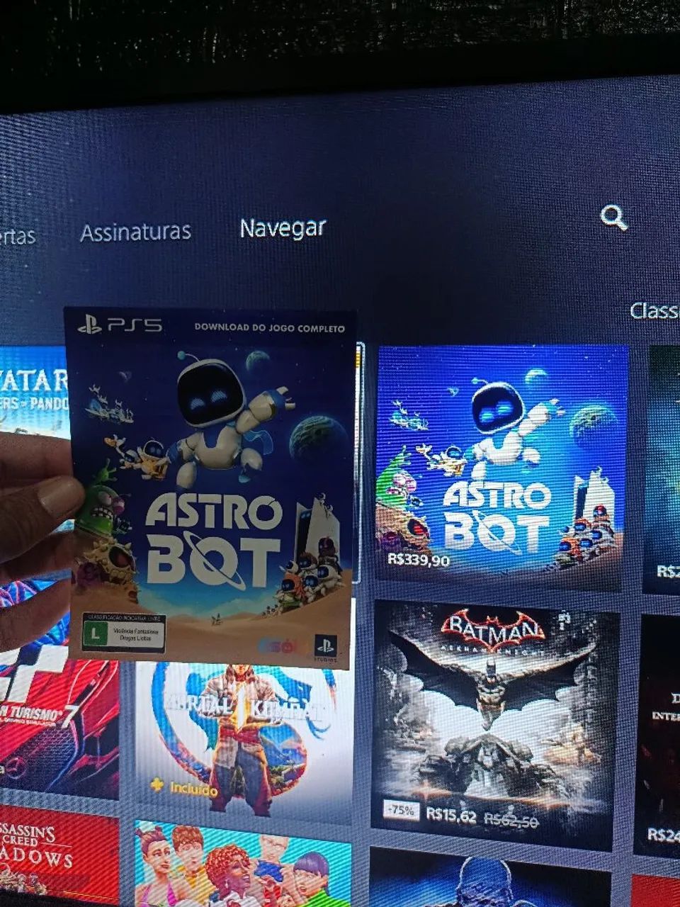 Jogo ASTRO bot digital PS5 