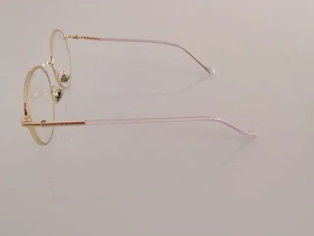 Óculos Redondos Rosé - Foto 2