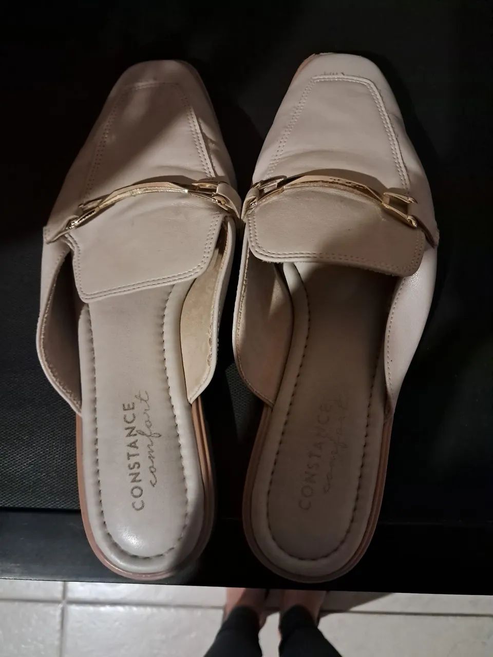 Mule constance couro - Foto 3