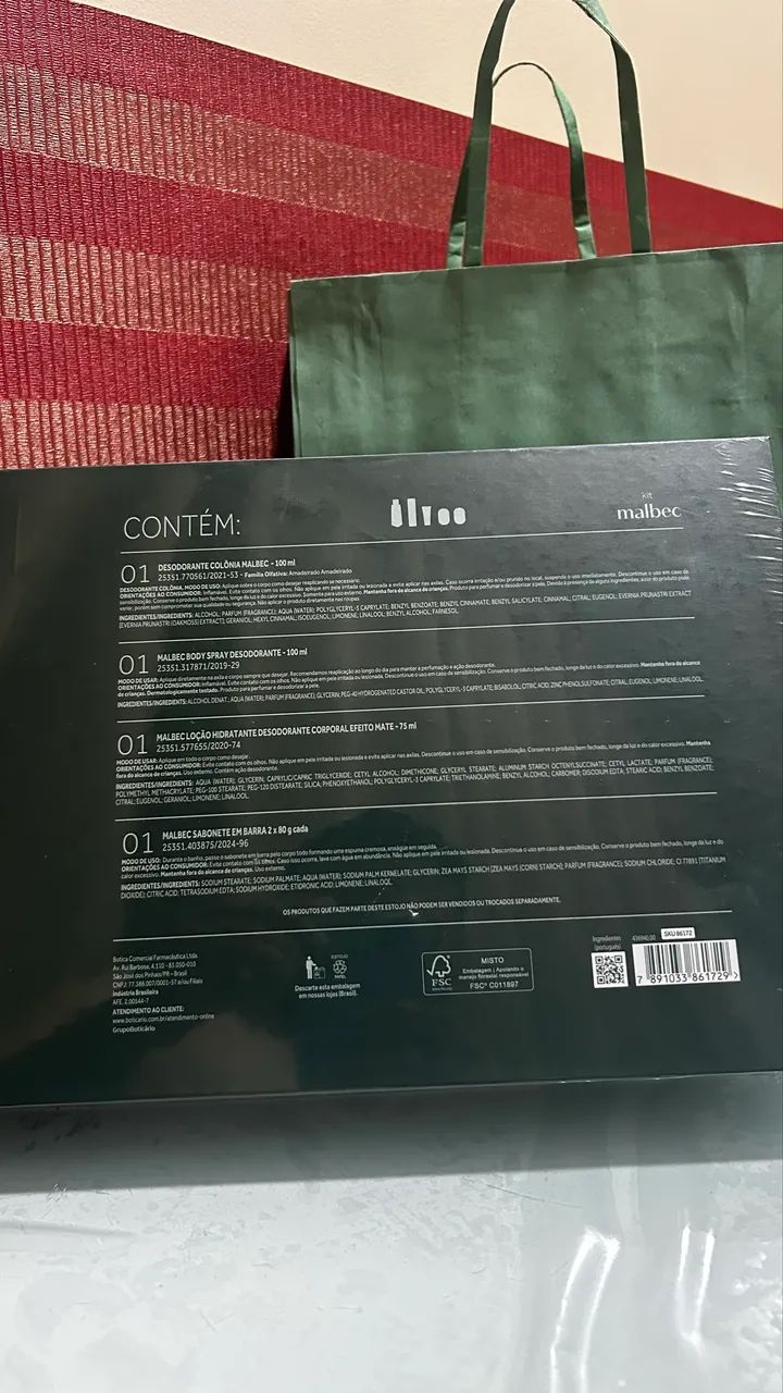 Kit Malbec O Boticário  - Foto 3