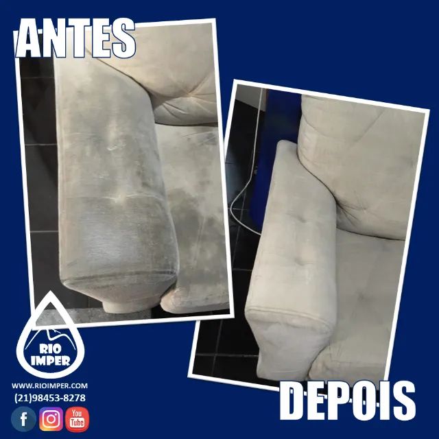 Limpeza para sofá e estofados em geral