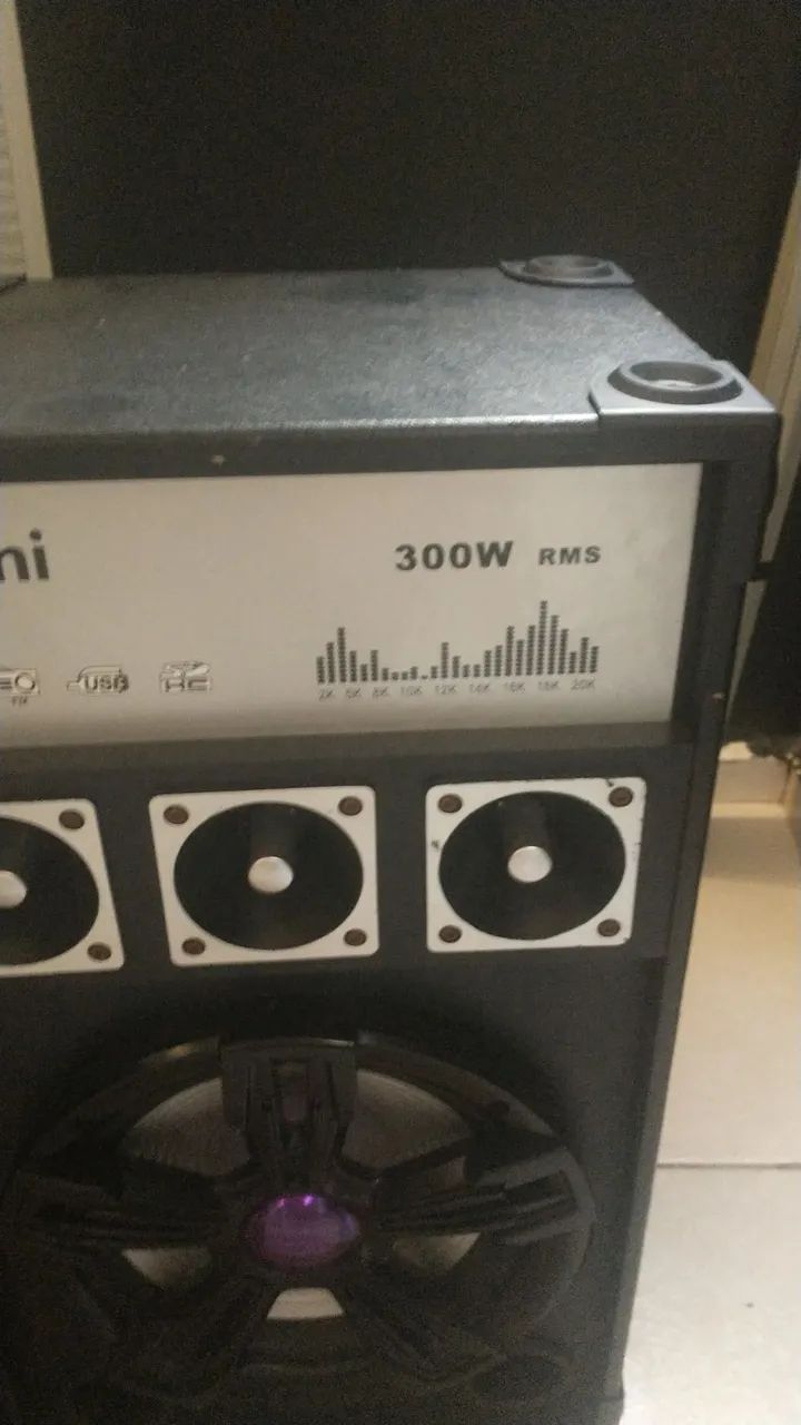 Caixa de som amplificada estado de novo funcionando perfeitamente  - Foto 4